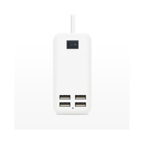 Incarcator retea cu 4 porturi  USB  2A ,15W MIV