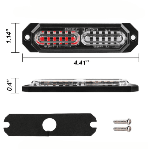 Lampa LED profesionala  stroboscopica 12V-24V Cod:O-86-12LED 3