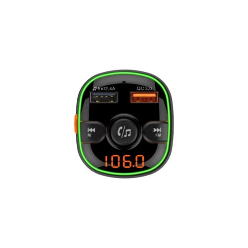 Modulator FM Akai  , Bluetooth, USB, functie incarcator telefon, microfon incorporat, afisaj LED Cod: FMT-52BT 2