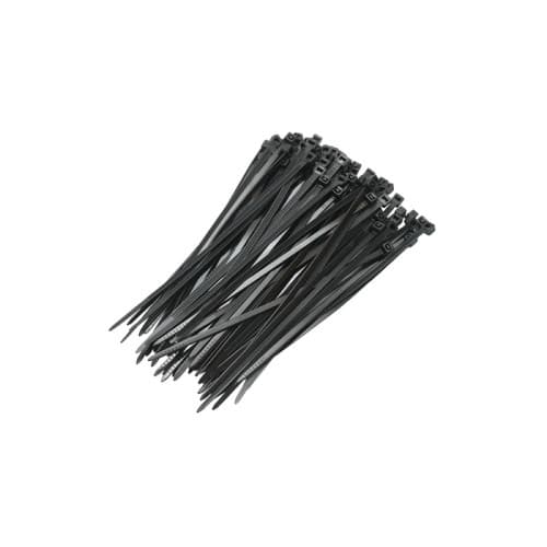 Set 100 coliere plastic 3.6x140 mm negru pentru fixare universala Cod: DISMB01