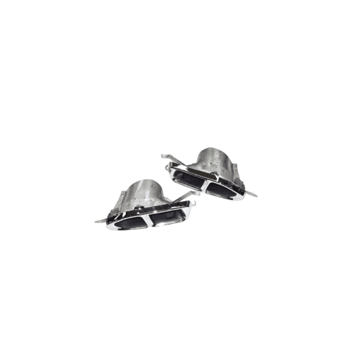 Ornament de toba compatibil BMW Seria 7 G11 G12 tip M 760i -Argintiu Cod:H201SL 2