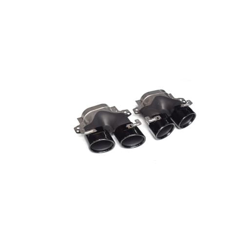Ornament de toba compatibil Mercedes Clasa E W213  pachet AMG - Negru Cod:TYE53BL 2