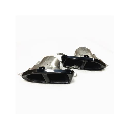 Ornament de toba compatibil BMW Seria 7 G11 G12 tip M 760i - Negru Cod:H201BL