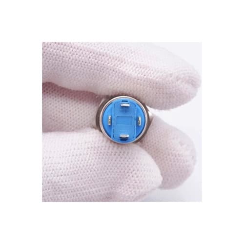 Buton din aluminiu 12V ,12mm Cod: TLB93A 3