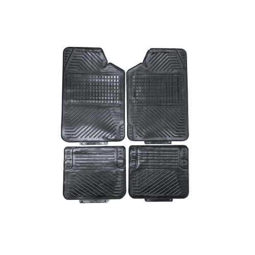 Covorase auto universale cauciuc tip tavita grupa B interior fata spate decupabile set 4 piese Cod: KA6047