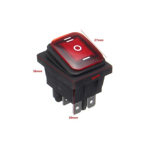 Buton cu LED  waterproof Cod: W10841 2
