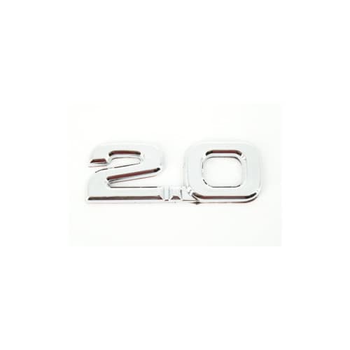 Ornament metalic auto 2.0 cromat Cod: P2.0