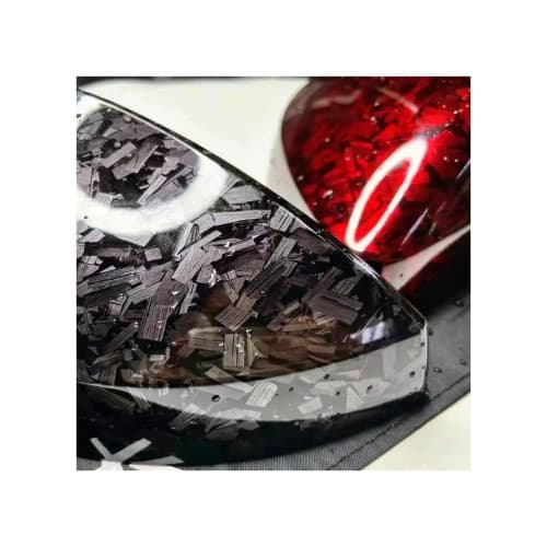 Folie auto autocolant Pet Premium carbon forjat lucios 1.52m x 1m cu tehnologie eliminare bule Cod: PET10160 2