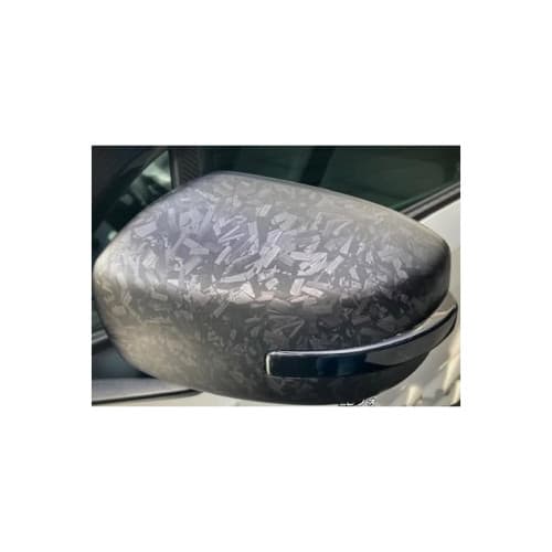 Folie auto autocolant Pet Premium carbon forjat mat 1.52m x 1m cu tehnologie eliminare bule Cod: PET10163 3