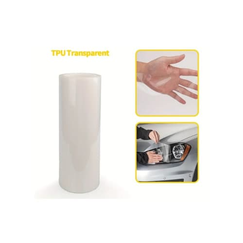 Folie far stop premium PPF TPU 7.5 mil transparenta 60x60cm Cod: TU003