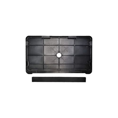 Suport numar inmatriculate  Moto cu capac detasabil in fata  25x15cm 3