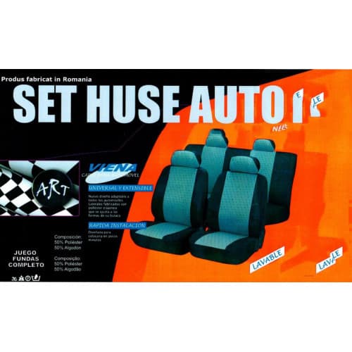 Husa auto compatibile Dacia LODGY 2012-> 7 locuri din 9 piese NEFRACTIONATE. Calitate Premium