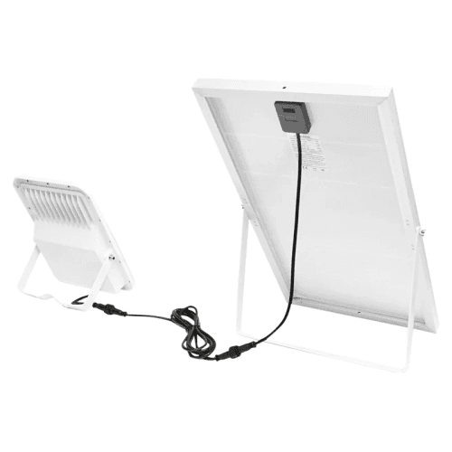 Lampa LED cu panou solar 70W proiector 200W baterie 3,2V/30Ah BK87487 3