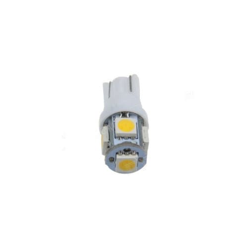 Set 2 becuri pozitie T10 5 led SMD 5050 lumina alba 24V  10714W-24V