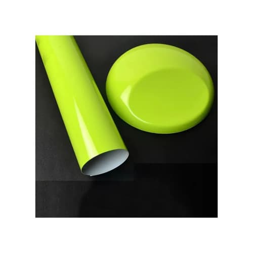 Folie auto autocolant Pet premium galben liquid metal yellow lime 1x1.52 m Cod: SP1022V 4