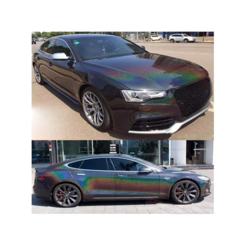 Folie auto autocolant Pet Premium cameleon metalizat perla 1x1.52 m Cod: SP1202P 4