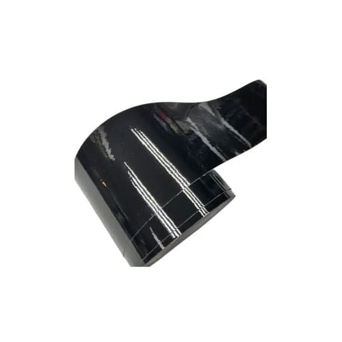 Folie auto autocolant Pet Premium negru lucios pentru trimuri 10 cm x 9 m Cod: GB109
