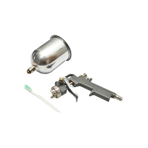 Pistol de vopsit cu aer comprimat 0.6L, cupa din inox in partea de sus, duza 1.5mm Cod: BK79598 2