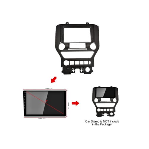 Rama Navigatie 9" cu cablaj si modul canbus compatibila Ford Mustang 2014-2021 Cod: NV3067/ GR3 3
