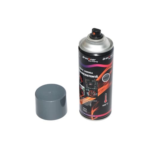 Spray vopsea GRI rezistent termic pentru etriere 450ml. Breckner Cod:BK83113 2