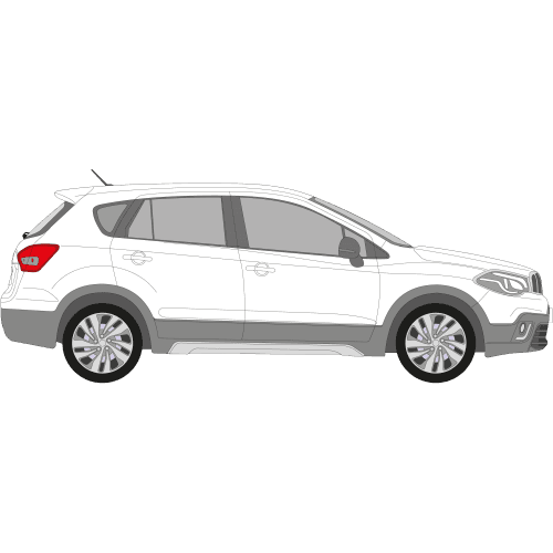 Husa auto dedicate Suzuki S-Cross SX4  FRACTIONATE - ROMB. Calitate Premium