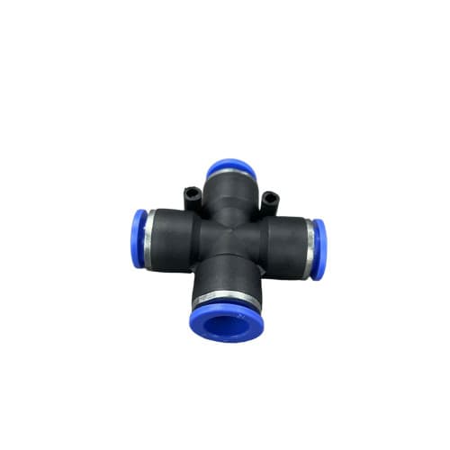 Racord tip Cruce plastic 10mm