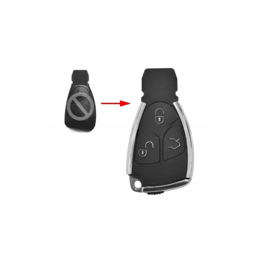 Carcasa telecomanda compatibila Mercedes, cu lamela, Cod: 2003R 3