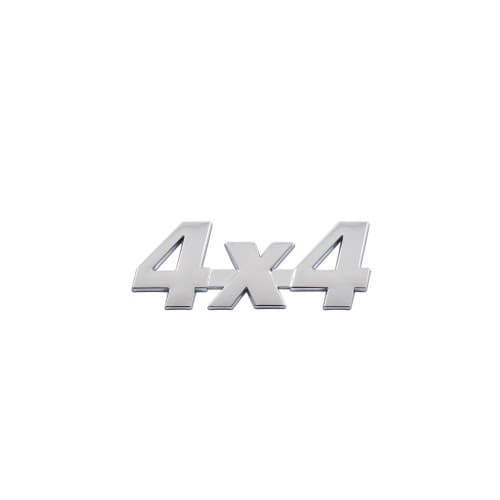 Ornament emblema 4x4 autocolant plastic cu adeziv pentru exterior auto Cod: 04A