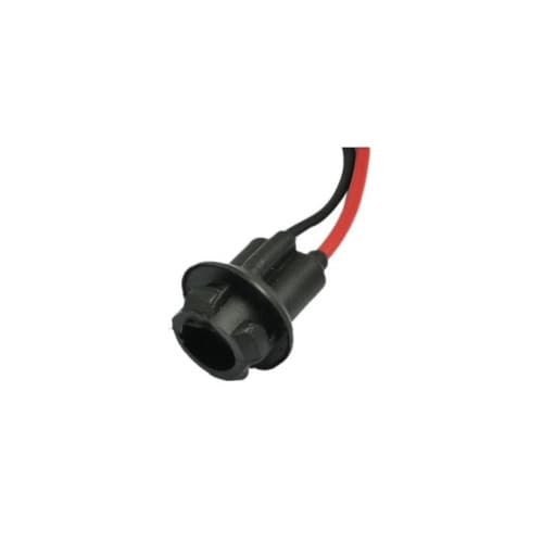 Mufa bec T10 cu 2 fire 12.5cm rosu si negru pentru instalatii auto Cod: DZ 3