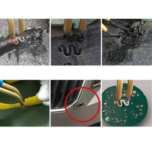 Set 100 cleme tip M pentru pistol de reparat obiecte din plastic 0.6mm  Cod: K18028-3 2