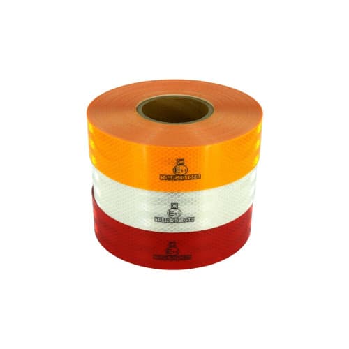 Banda reflectorizanta alba tip fagure 5cm X 45.7m omologata U.E. Cod:UE58W