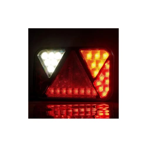 Lampa spate 200x130, LED, 6 functii, cu numar si mers inapoi, Cod:FT-270 P TB COF Fristom 3