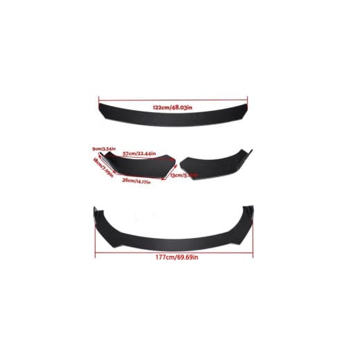 Prelungire bara fata universala / Spoiler  culoare Carbon Cod: UNV-013C