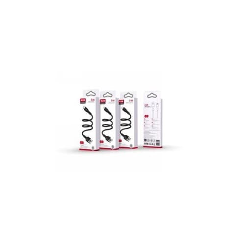 Cablu pentru incarcare 2.4A Micro USB 1 metru Cod:XO-NB230B 2
