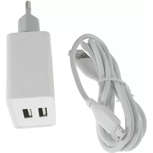 Incarcator retea USB 2.4A  cu cablu  Micro USB  Cod:XO-L65-NB103B 3