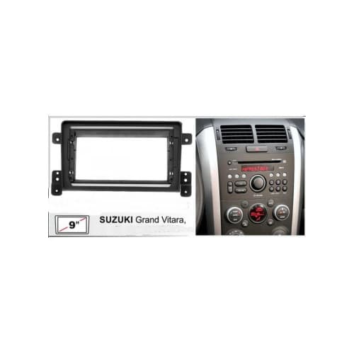 Rama Navigatie 9" cu cablaj  compatibila Suzuki Grand Vitara 2005-2015 Cod: NV3185 / GR1 3