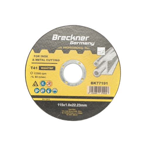 Panza disc flex pentru taiere inox T41 115x1.0x22mm Cod: BK77191