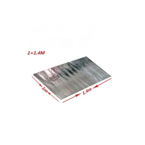 Insonorizant aluminiu cu adeziv grosime 30mm 1.4m x 1m Cod: 025-30