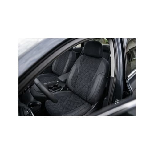 Huse scaune auto universale fractionate XL  Premium compatibile SUV si Limuzine negru gri antracit Cod: HNG2504-6 4