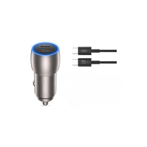 Incarcator auto SMART Quick charge USB PD 40W type C+cablu Type-C  Cod:XO-CC51-Q190A