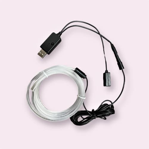 Fir neon cu LED RGB conectare mufa USB si telecomanda  2 metri Cod:FIR-RGB1-2TL 3