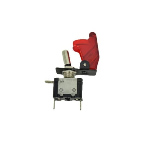Buton cu protectie si Led 12V  Cod:  01150 3