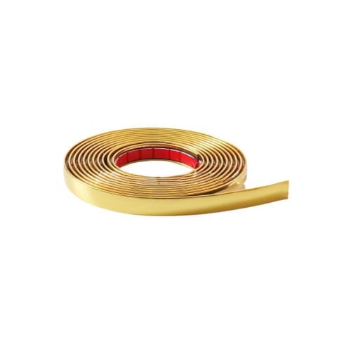 Rola ornament aurie cu adeziv 12mmx15m