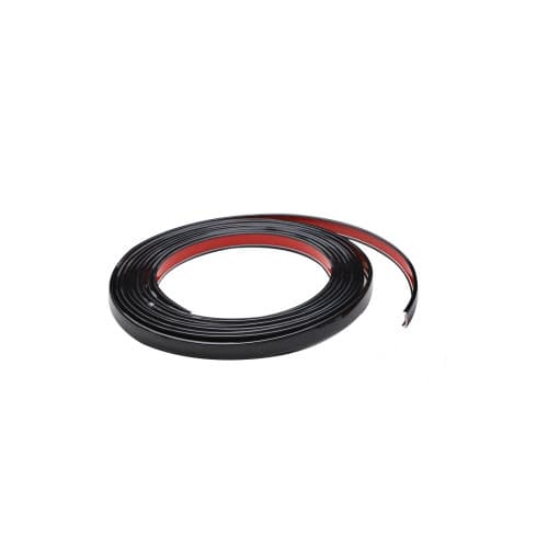 Rola ornament neagra  cu adeziv 12mmx15m