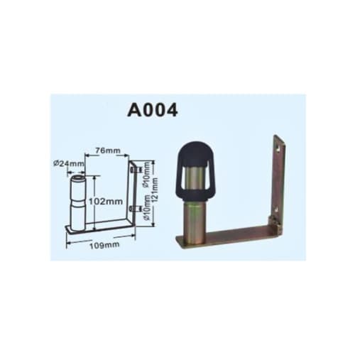 Suport pentru girofar cu tija metalica montaj fix Cod: A004 2