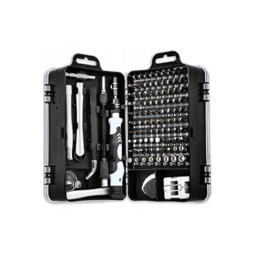 Set surubelnite precizie 115in1 cu 98 biti magnetica trusa reparatii electronice  MIV
