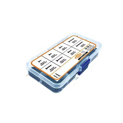 Trusa suruburi autofiletante otel carbon 800 bucati set organizat MIV 3