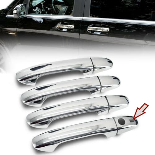 Ormanente crom pentru manerele usilor Mercedes Vito W477 2014-> cu Keyless Go  CROM 2980