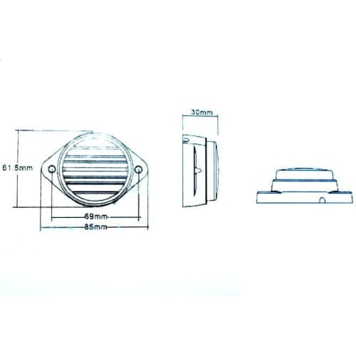 Lampa SMD 4004-5 Lumina:verde Voltaj: 12V Rezistenta la apa: IP66 3