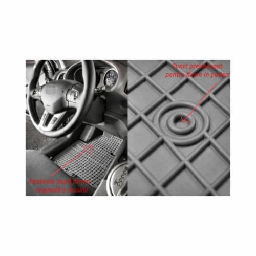 Covoare interior cauciuc El Toro compatibile Peugeot 208 II Hatchback 2020-> Cod: 410633 P50 2